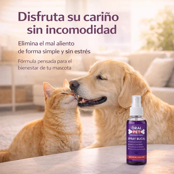 Elimina el mal aliento de tu mascota en segundos 🐾