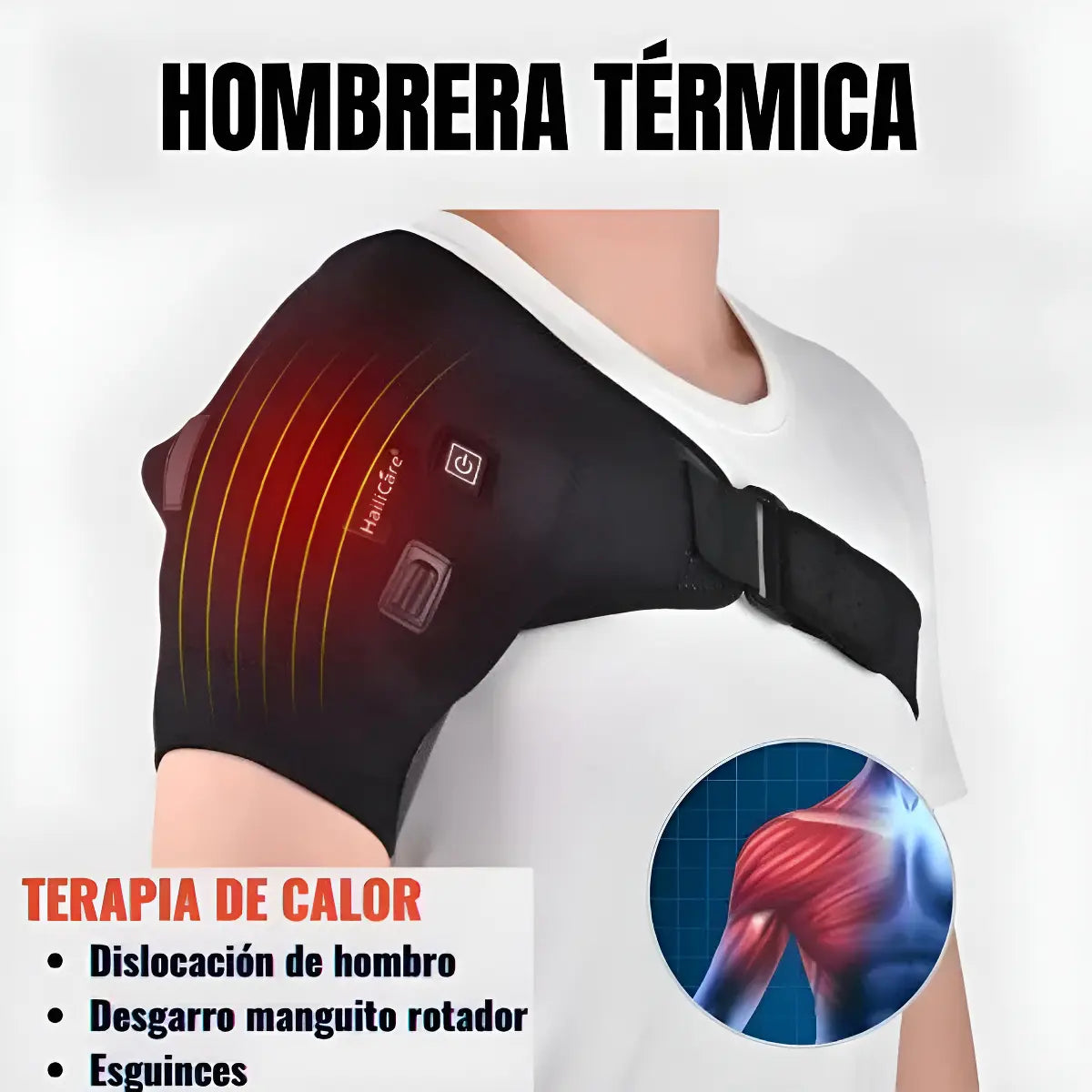 Hombrera Térmica 3 Niveles Calor