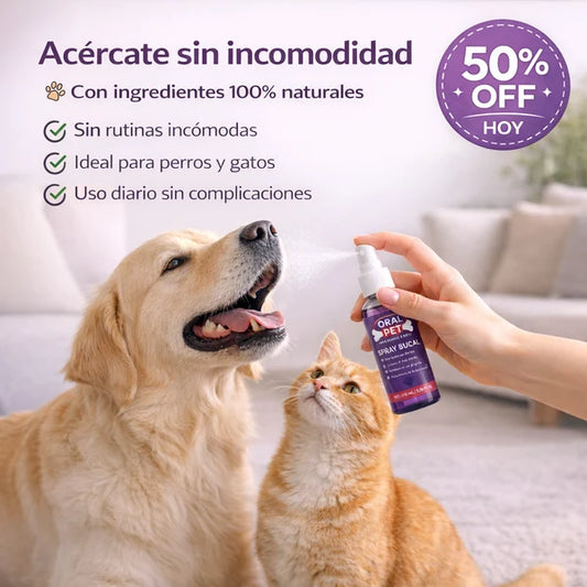 Elimina el mal aliento de tu mascota en segundos 🐾