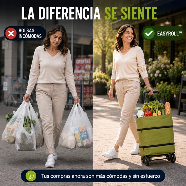 EasyRoll™ Pro — Bolso Carrito 2 en 1