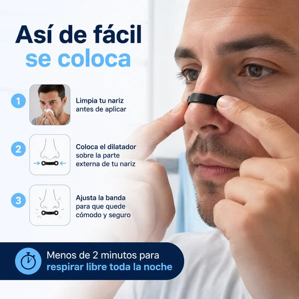 AeroFlow Pro — Despeja tu nariz tapada y vuelve a respirar libre, de día y de noche