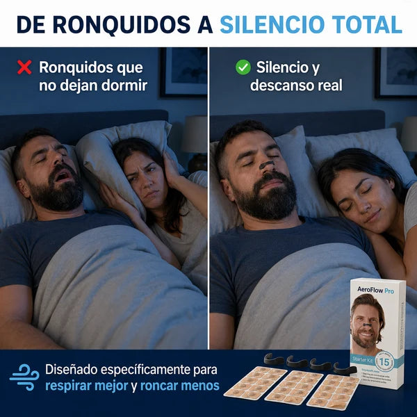 AeroFlow Pro — Despeja tu nariz tapada y vuelve a respirar libre, de día y de noche